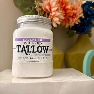 24 oz Whipped Beef Tallow Moisturizer | Grass fed, Scented & Unscented | Halal…